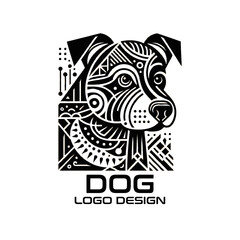 Dog Vector Logo Design 