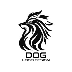 Dog Vector Logo Design 