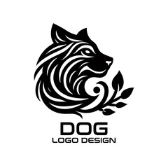 Dog Vector Logo Design 