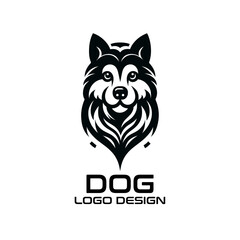 Dog Vector Logo Design 