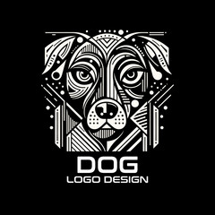 Dog Vector Logo Design 