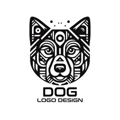 Dog Vector Logo Design 