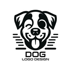 Dog Vector Logo Design 