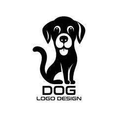 Dog Vector Logo Design 