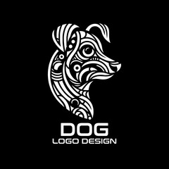 Dog Vector Logo Design 