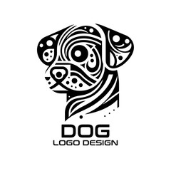 Dog Vector Logo Design 