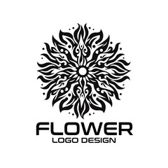 Flower Vector Logo Design