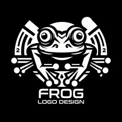 Frog Vector Logo Design