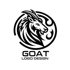 Goat Vector Logo Design