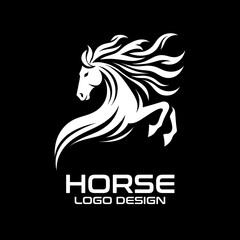 Fototapeta premium Horse Vector Logo Design