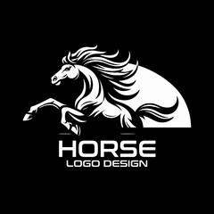 Horse Vector Logo Design