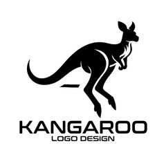 Kangaroo Vector Logo Design