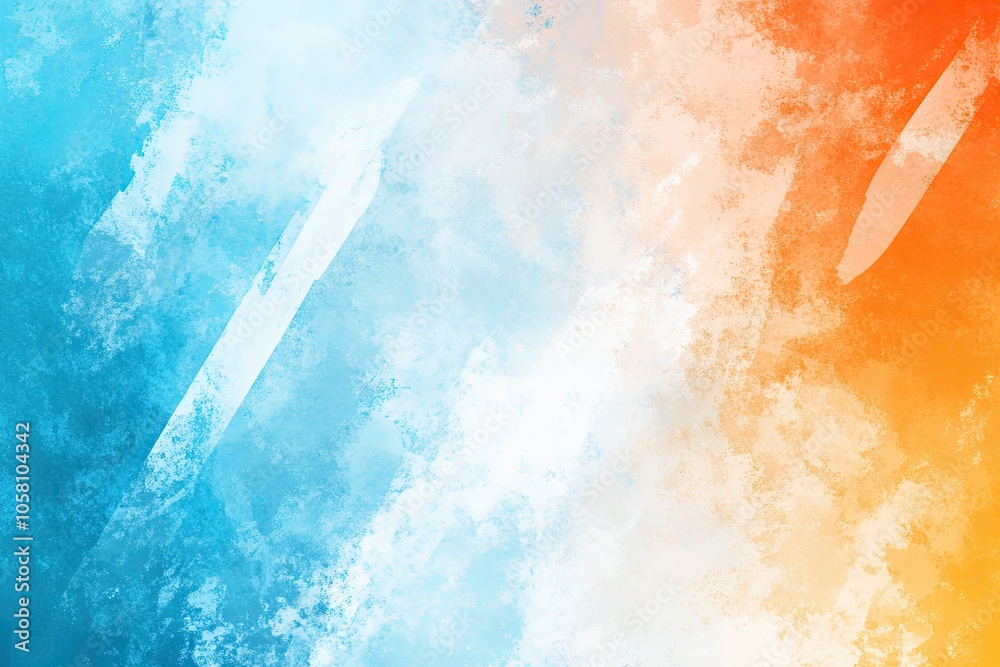Poster A Vibrant Blend of Retro Gradient Colors Creating a Grainy Texture in a Modern Abstract Background