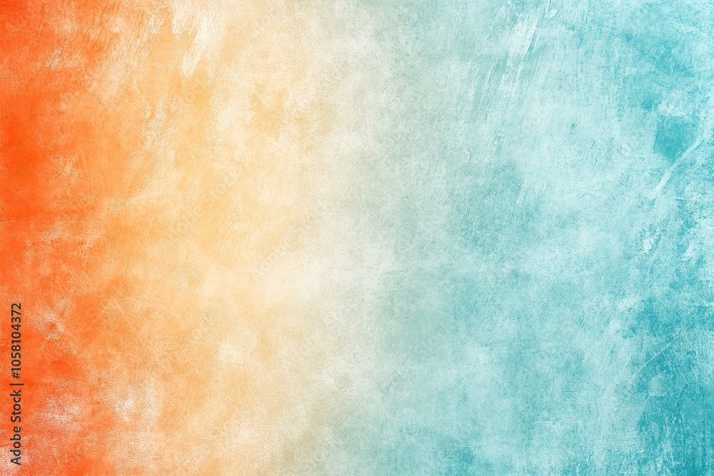 Poster a vibrant blend of retro gradient colors in a grainy abstract texture creating modern art