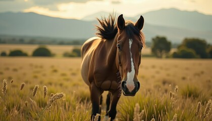 Fototapeta premium Wild beauty in a serene landscape