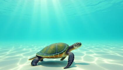  Sea Turtles Journey  Amidst the Oceans Depths