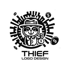 Obraz premium Tiger Vector Logo Design