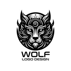 Wolf Vector Logo Design