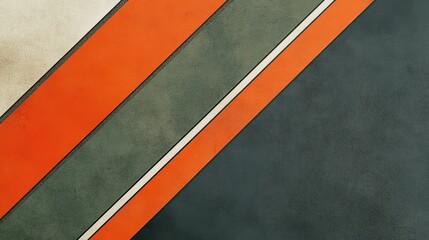 A sleek official book cover design in green, grey, and orange, featuring geometric shapes and frames for inserting photos, with a modern and professional look.