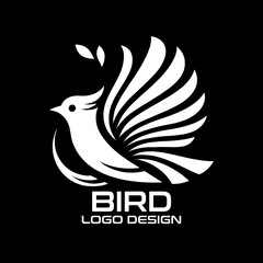 Fototapeta premium Bird Vector Logo Design
