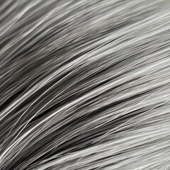 closeup of hairs of different colors, showing generational differences and the concept of family.