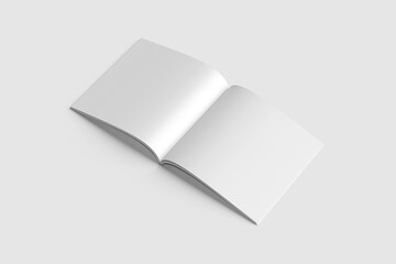 Square Book White