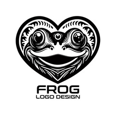 Frog Vector Logo Design