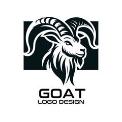 Goat Vector Logo Design