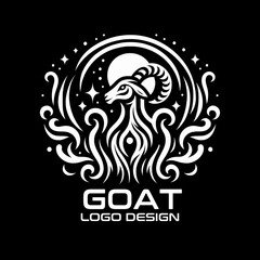 Goat Vector Logo Design