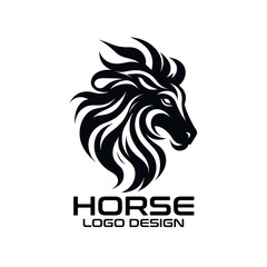 Horse Vector Logo Design