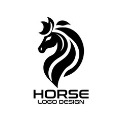 Horse Vector Logo Design