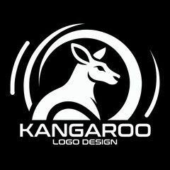 Kangaroo Vector Logo Design