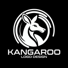 Kangaroo Vector Logo Design