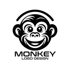 Monkey Vector Logo Design