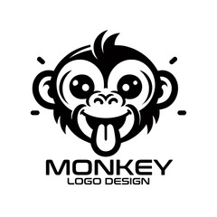 Monkey Vector Logo Design