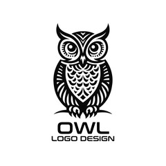 Owl Vector Logo Design