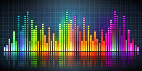abstract equalizer background. equalizer, music, sound, wave, audio, disco, vector, digital, technology, illustration, light, radio, studio, display, color, volume, design, frequency, mixer, spectrum,
