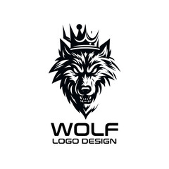 Wolf Vector Logo Design