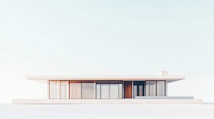 Contemporary Architectural 3D Illustration Design