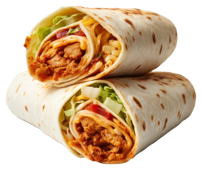 PNG Two Tortilla wrap tortilla burrito food.