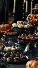 Spooky Halloween Dessert Table Highlights
