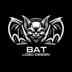 Bat Vector Logo Design
