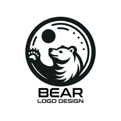 Bear Vector Logo Design