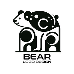 Bear Vector Logo Design