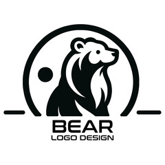 Bear Vector Logo Design