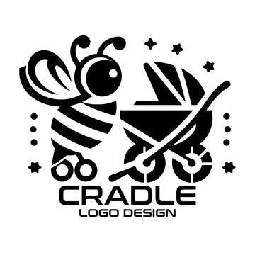 Cradle Vector Logo Design