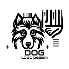 Dog Vector Logo Design