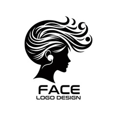 Face Vector Logo Design