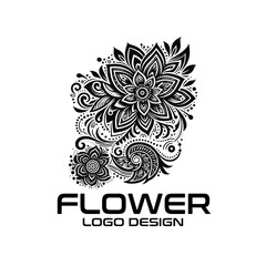 Flower Vector Logo Design