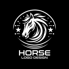 Horse Vector Logo Design